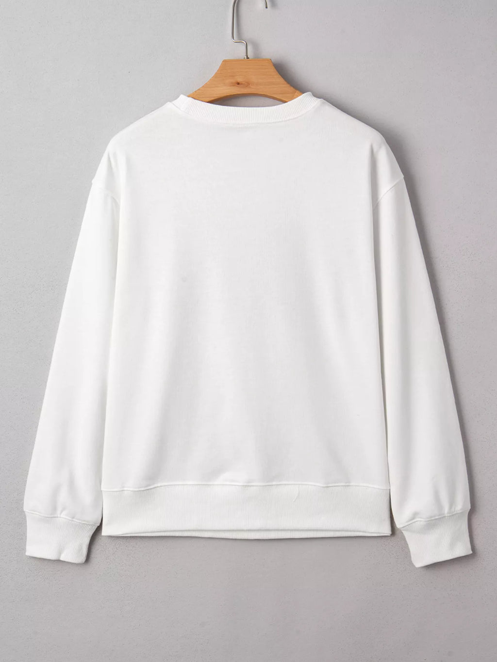 FOOTBALL 3D Letter Graphic Crew Neck Sweatshirt - Lilixa.store