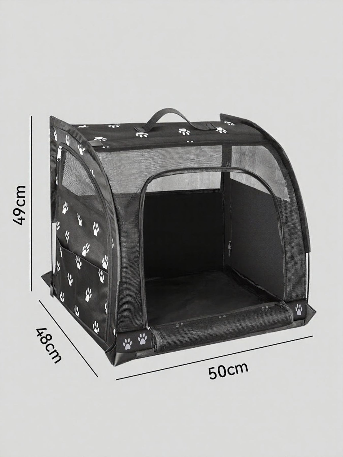 Portable Breathable Car Pet Cage