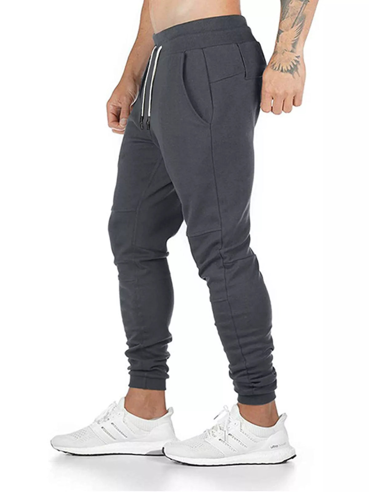 Men's Drawstring Slim Fit Joggers - Lilixa.store
