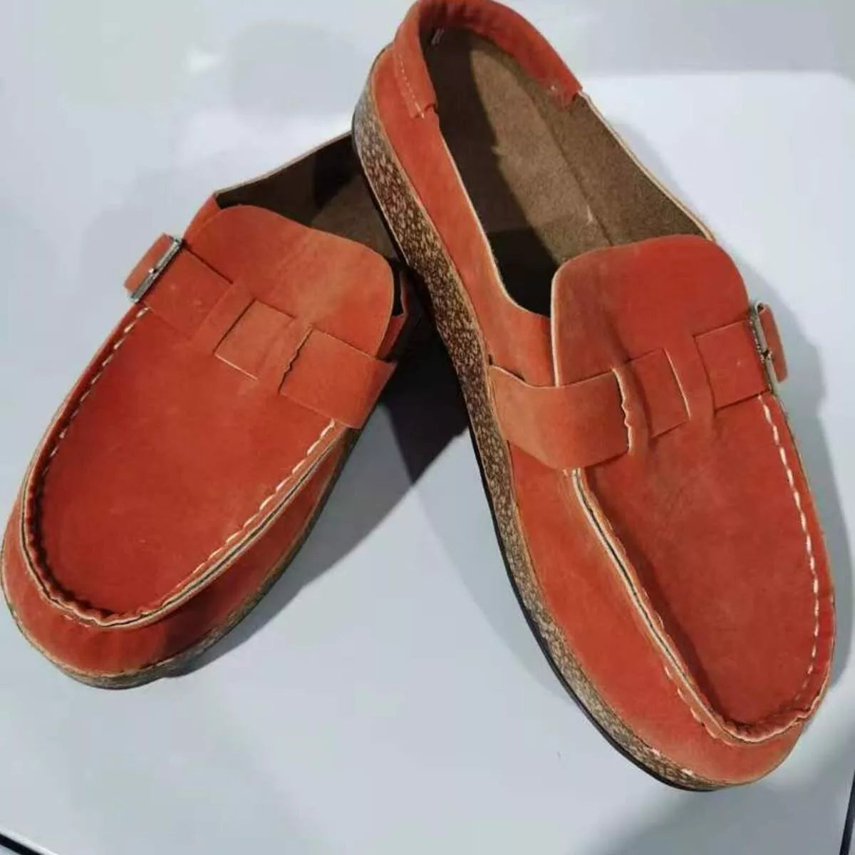Round Toe Slip-Ons - Lilixa.store