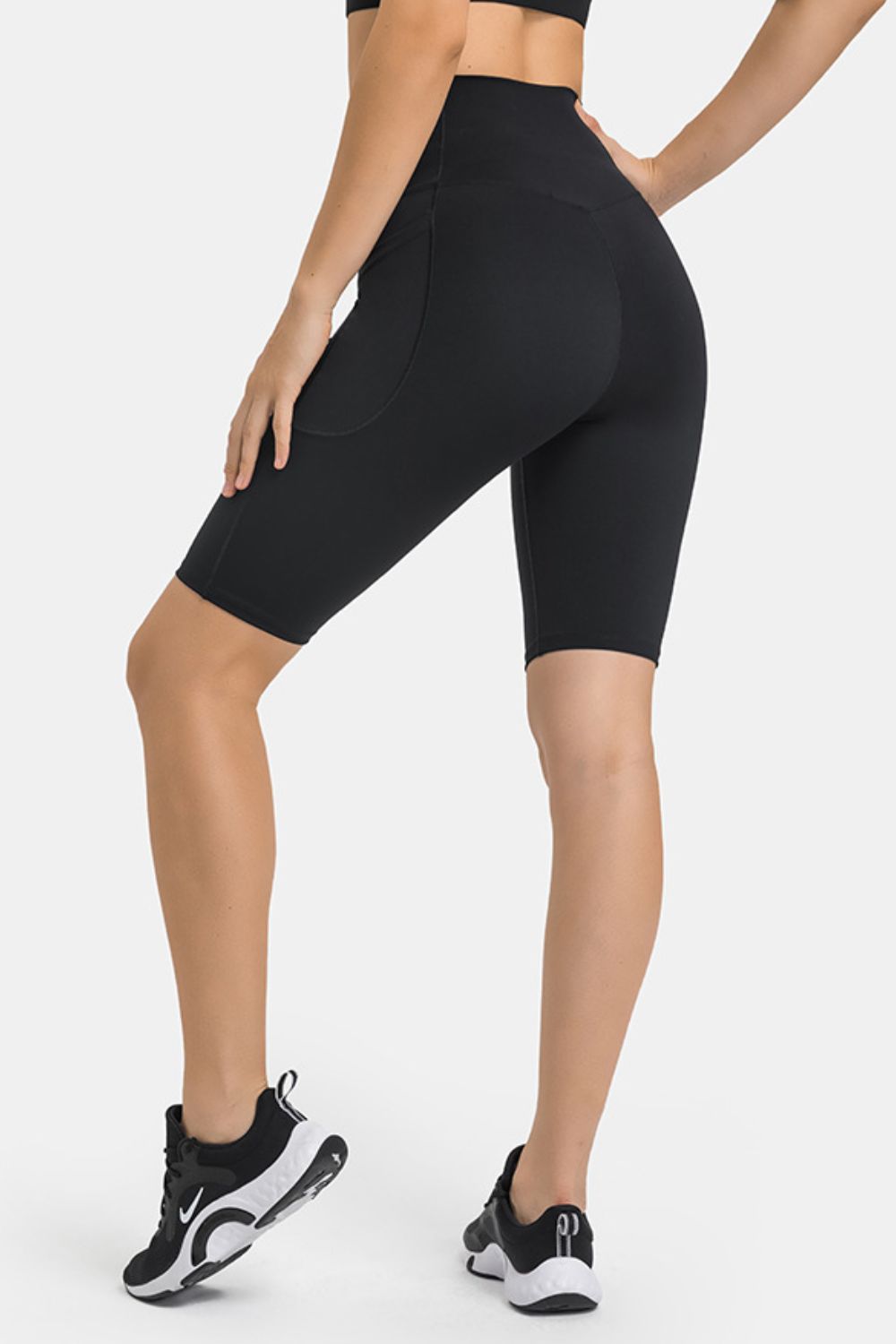 Millennia High Waist Biker Shorts with Pockets - Lilixa.store