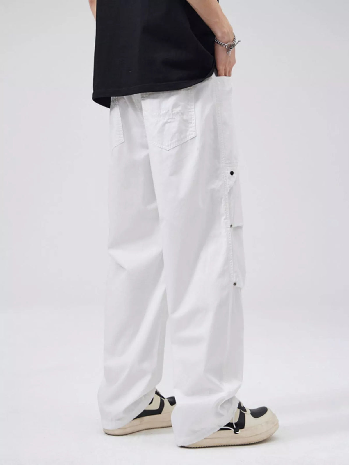 Men's Wide Leg Pants, view 5