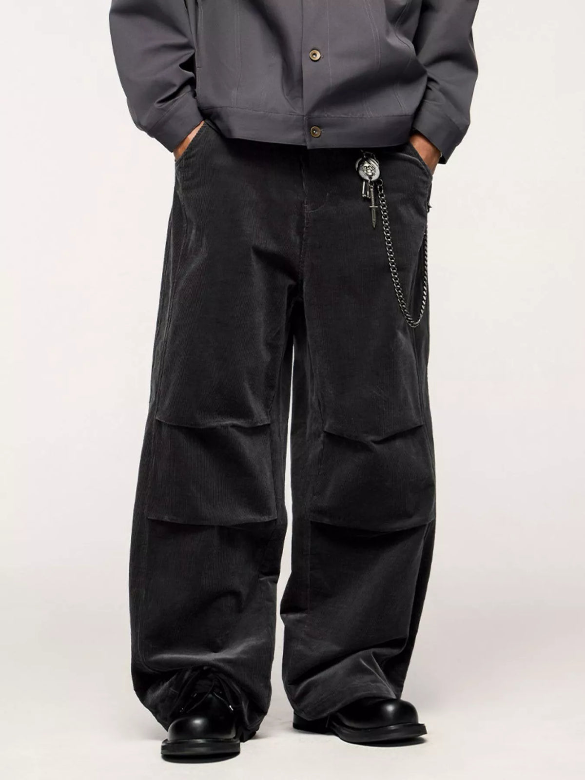 Men's Wide Leg Pants, view 5