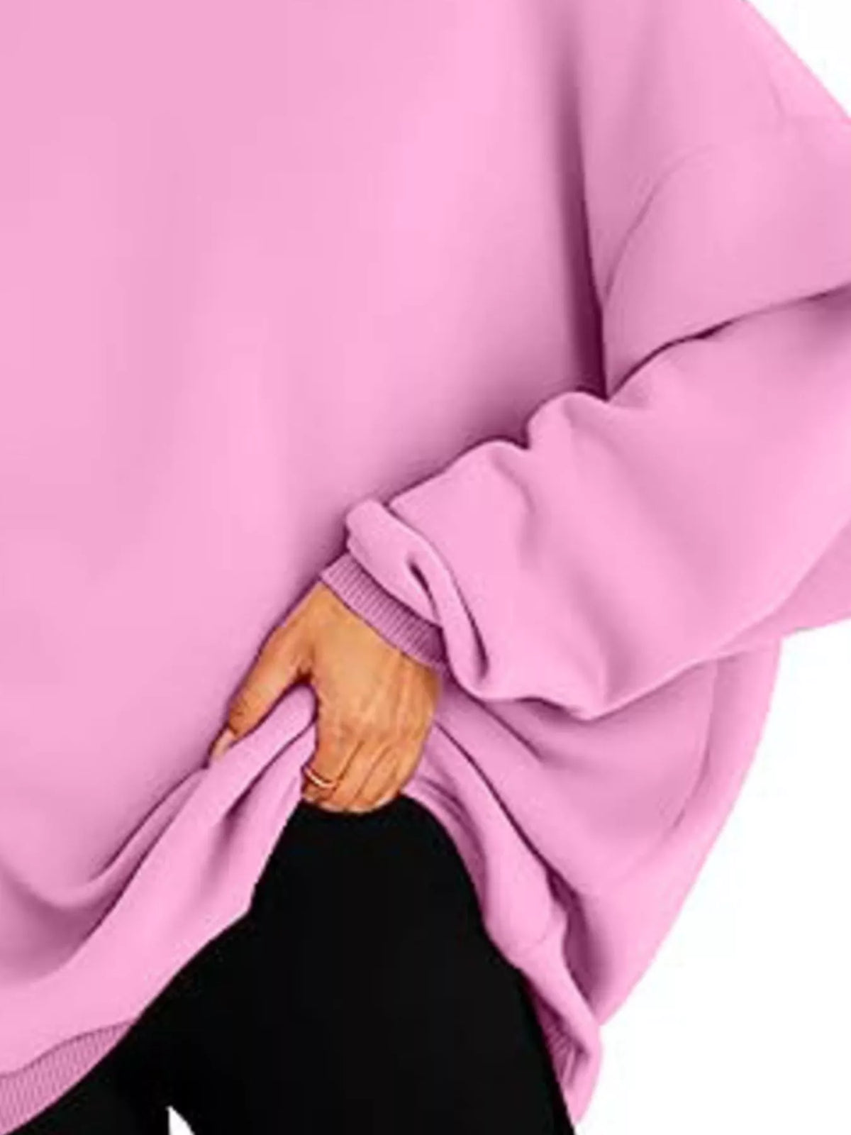 Drop Shoulder Long Sleeve Hoodie, view 16