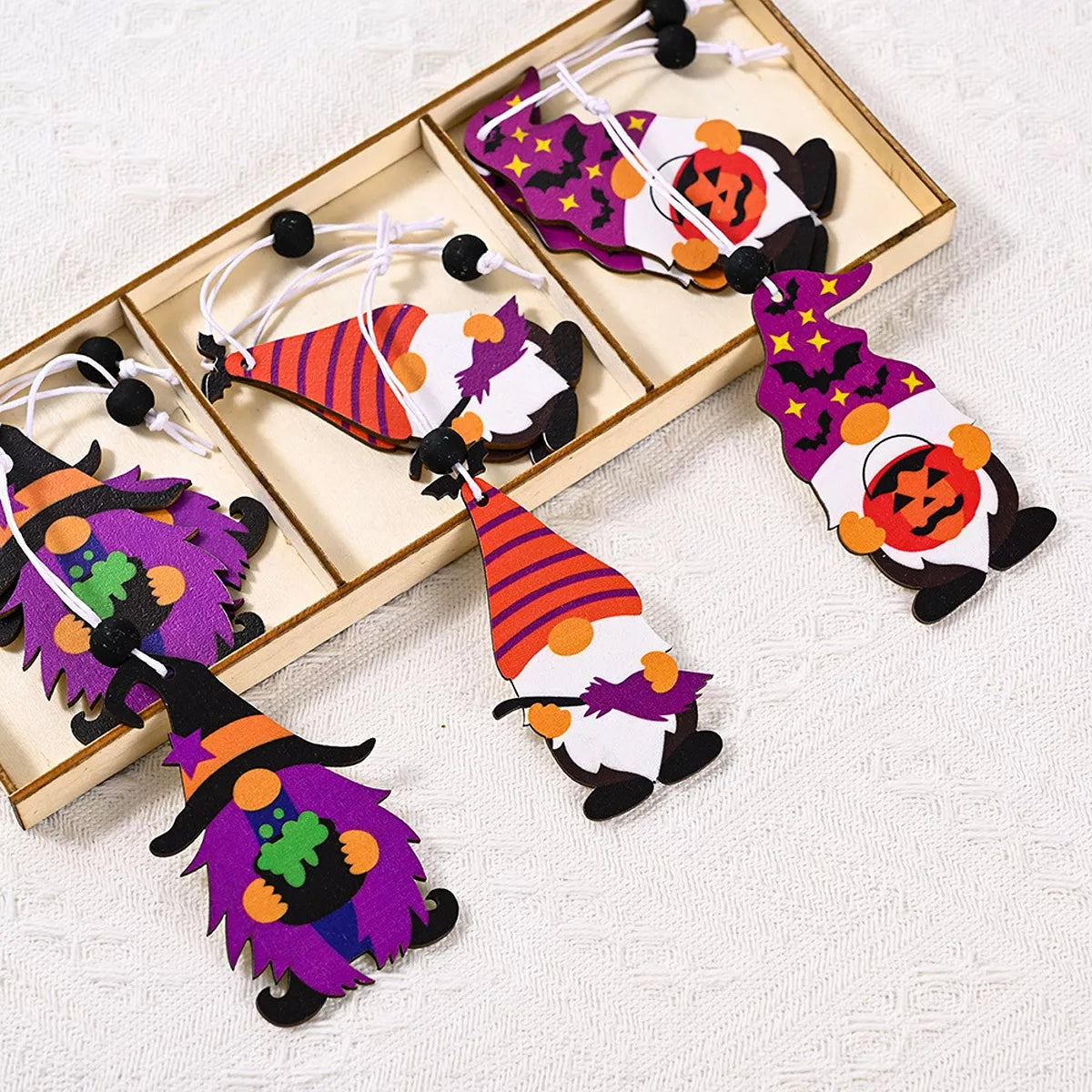 Halloween Gnome Hanging Ornaments Set - Lilixa.store