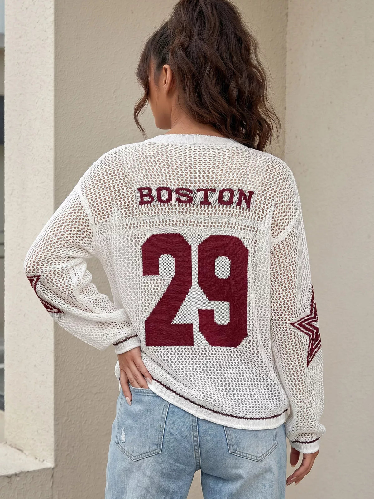 Number 29 Openwork Knit Cover Up