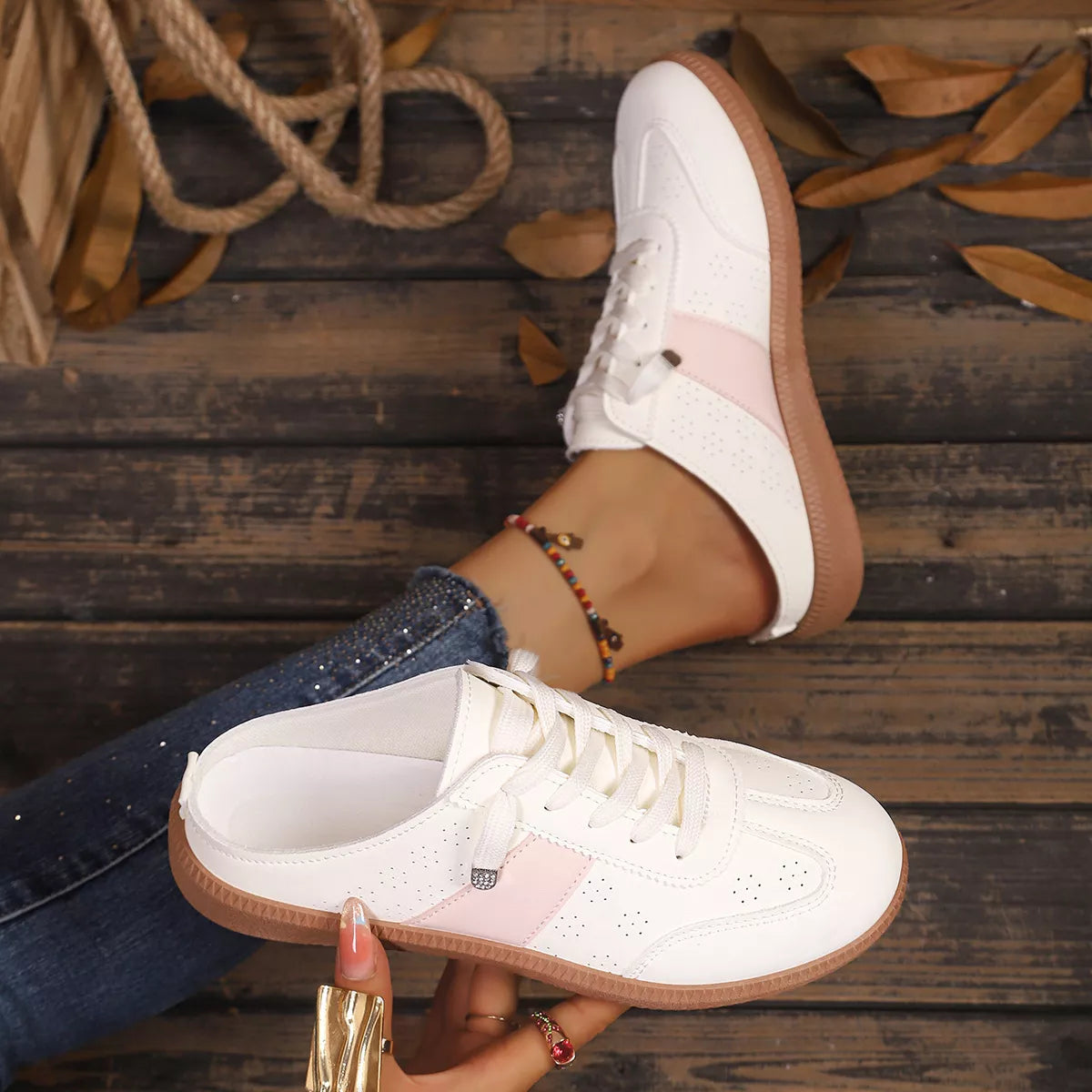 Round Toe Slip-Ons - Lilixa.store