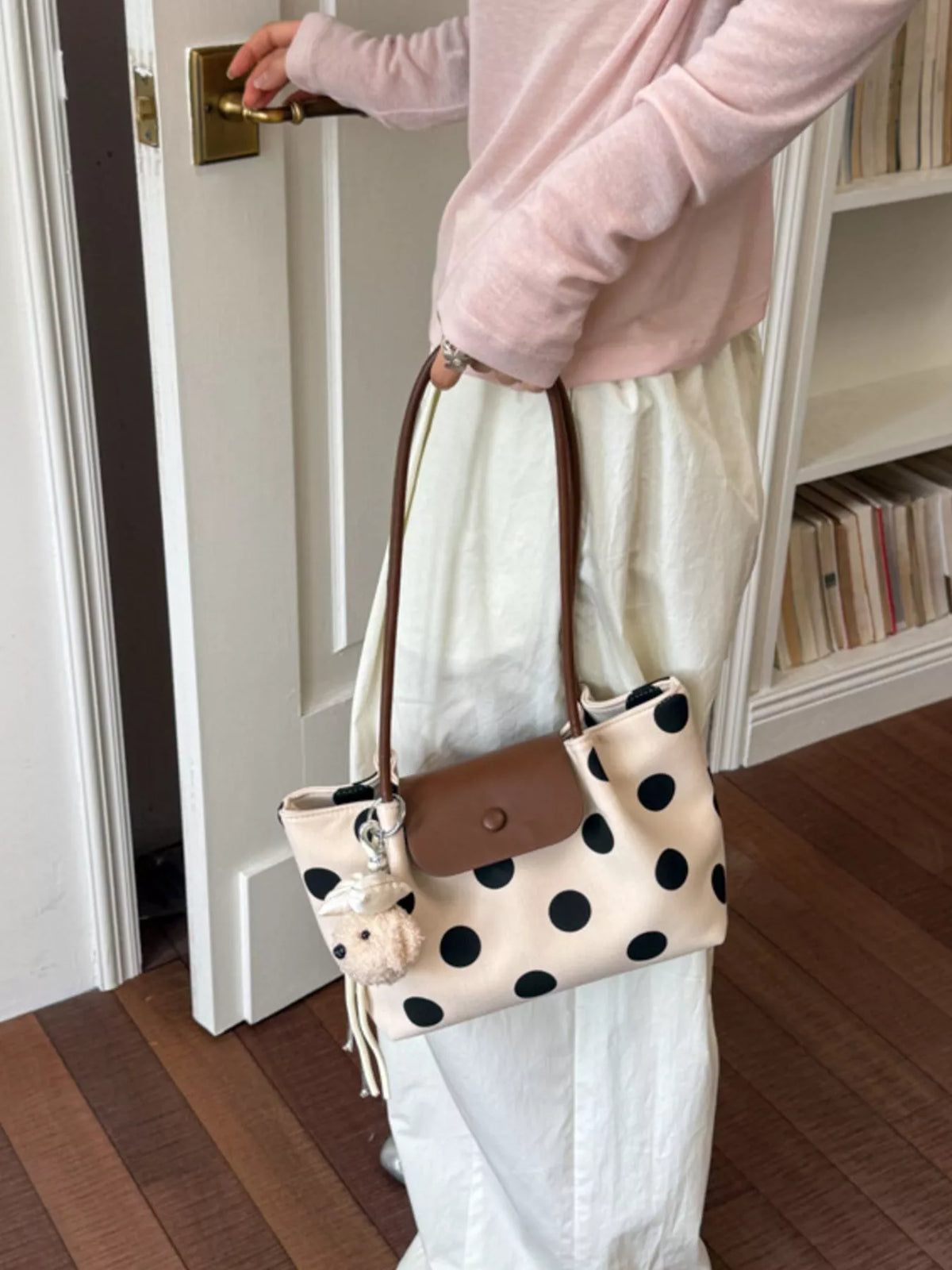 Polka Dot Shoulder Bag - Lilixa.store