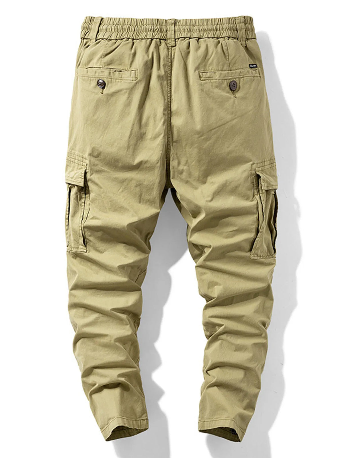Men's Cargo Pants with Drawstring Waist - Lilixa.store
