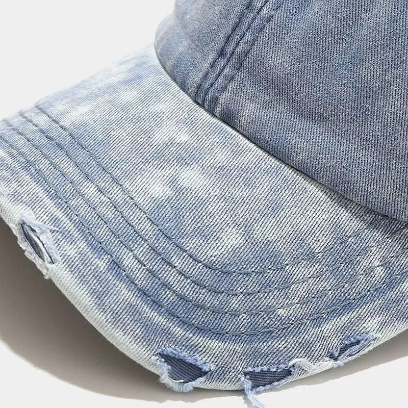 Vintage Distressed Washed Baseball Cap - Lilixa.store