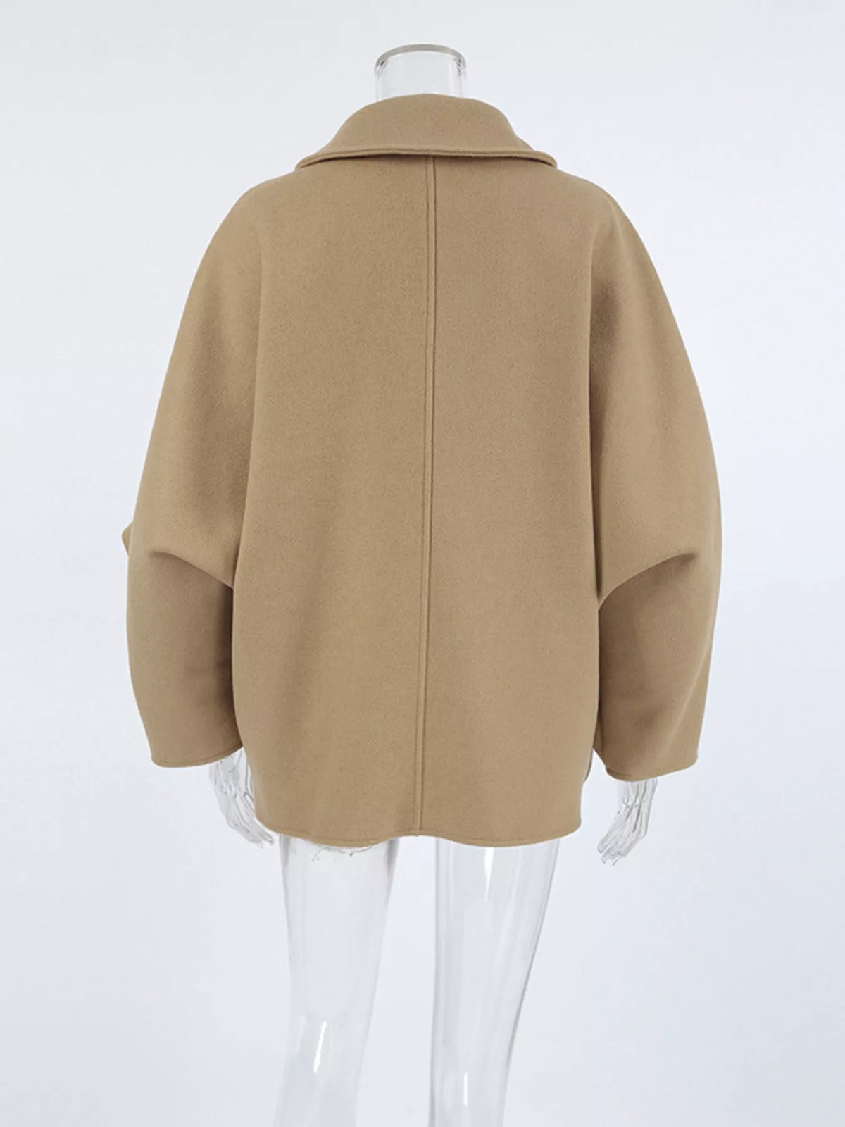 Button Up Long Sleeve Coat - Lilixa.store
