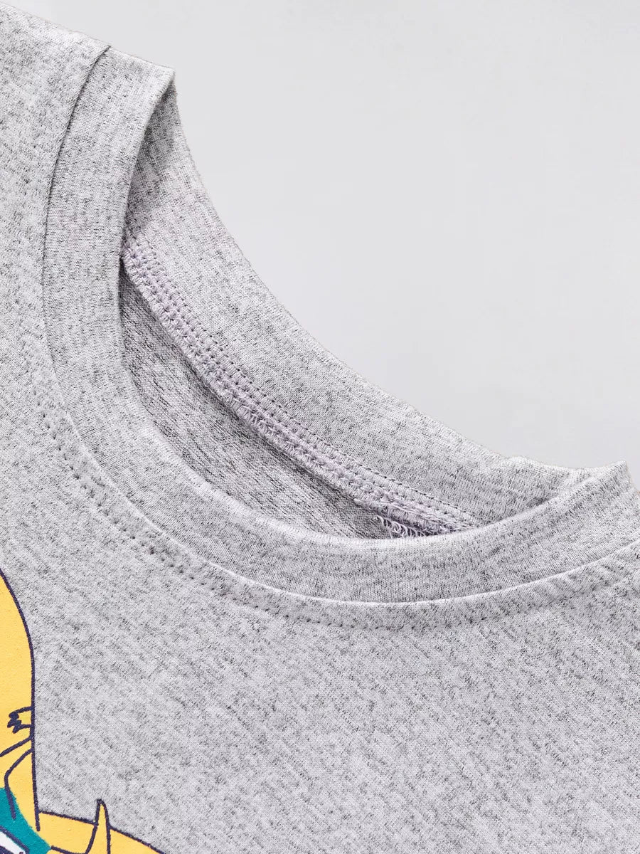 Children's Dinosaur Round Neck T-Shirt - Lilixa.store