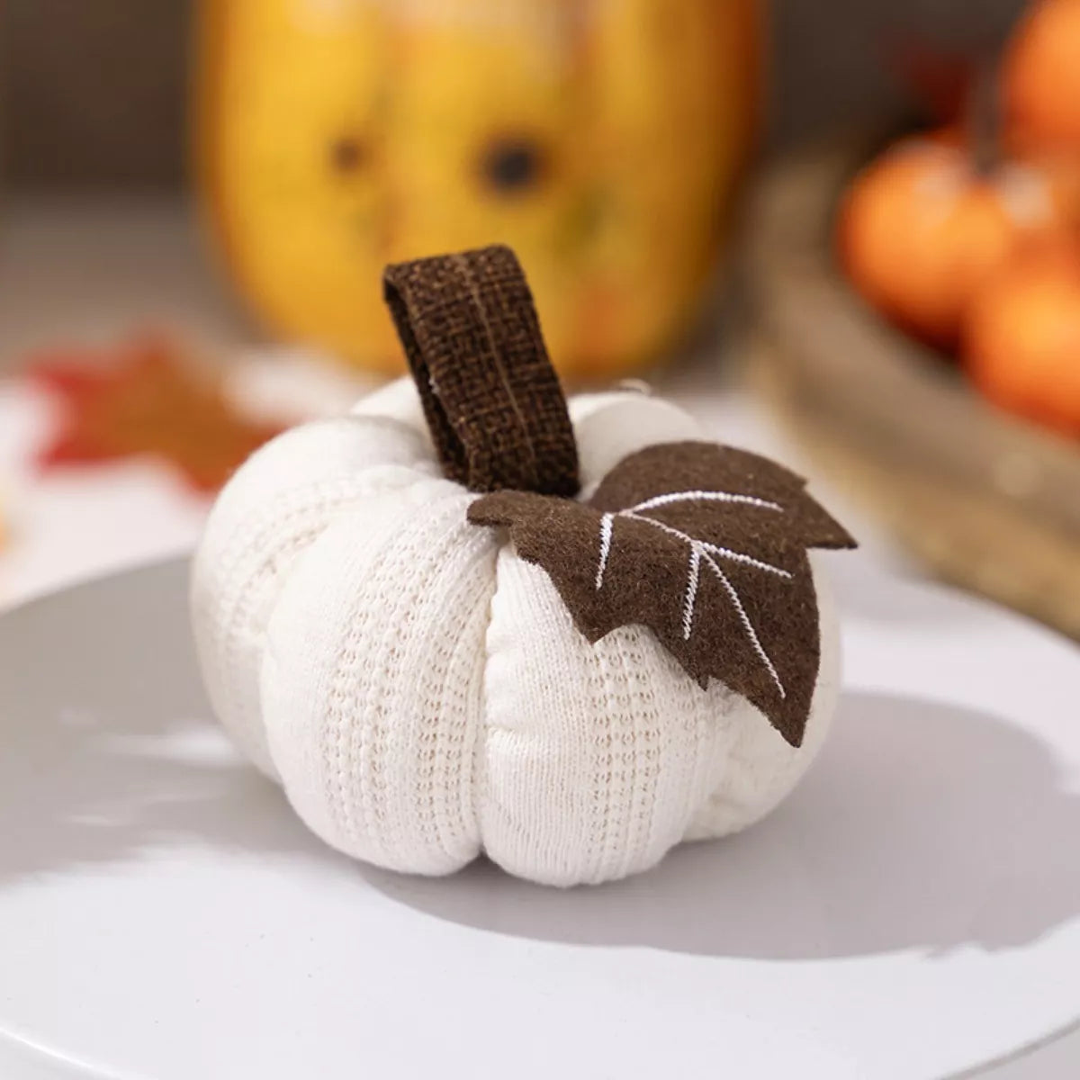 Knitted Pumpkin Decorative Ornaments - Lilixa.store