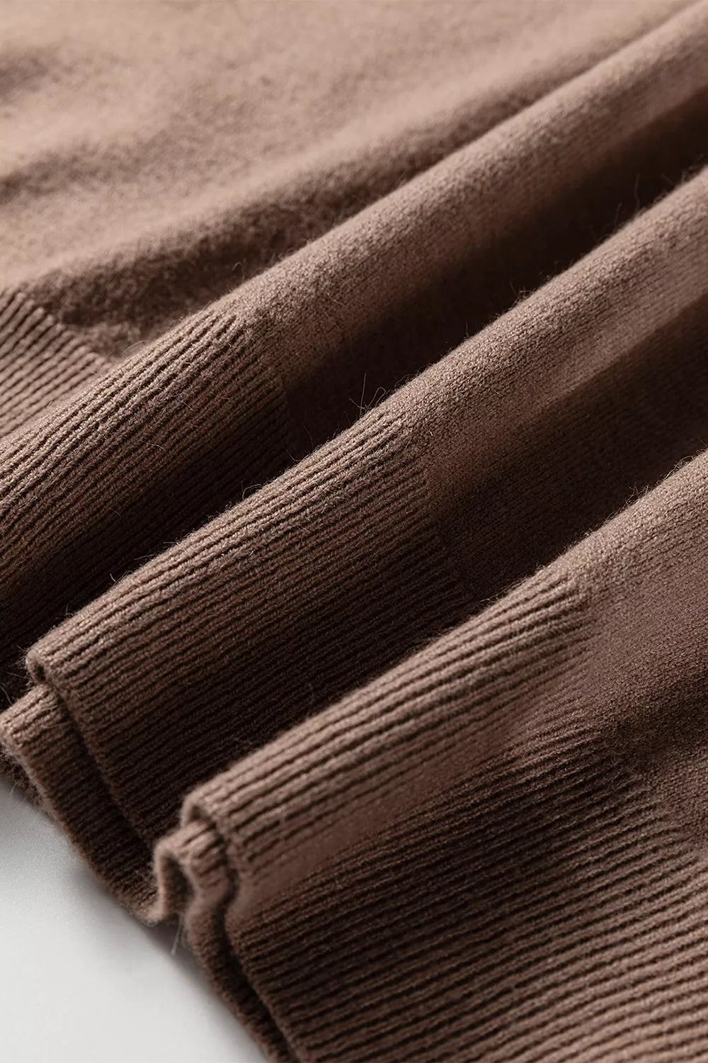 Contrast Trim V-Neck Sweater - Lilixa.store