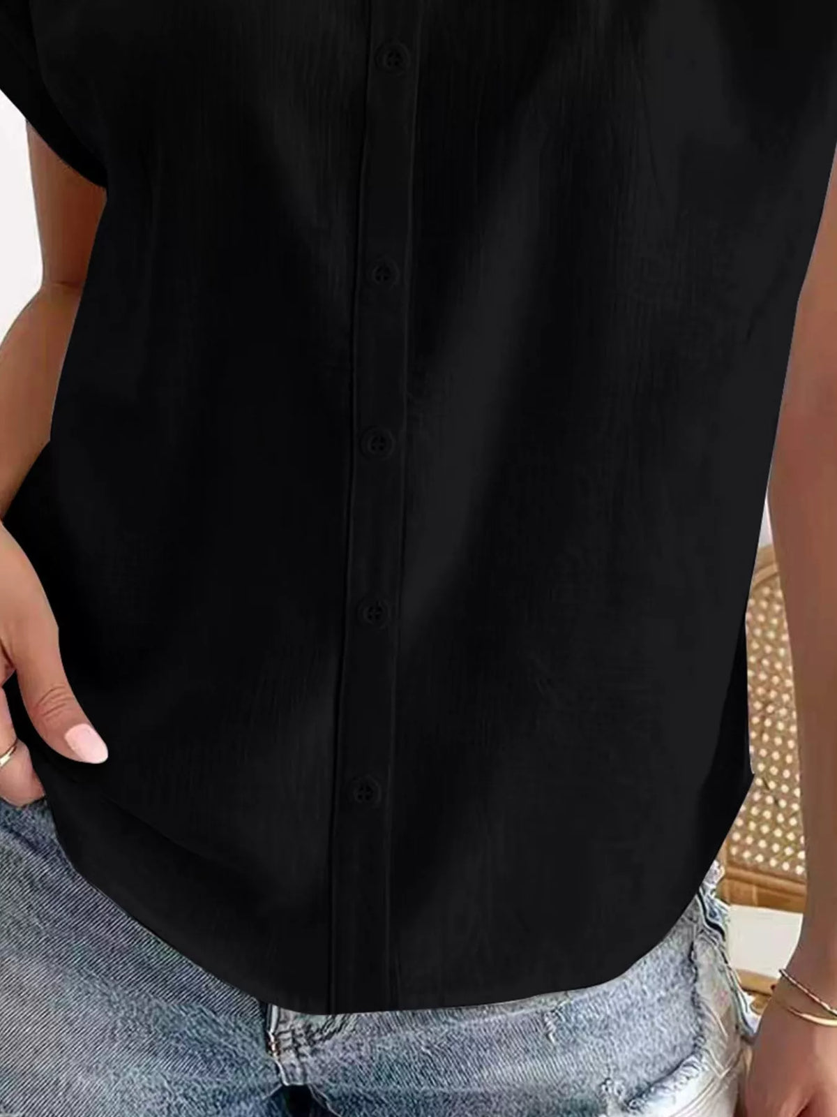 Button-Down Short Sleeve Shirt, view 2
