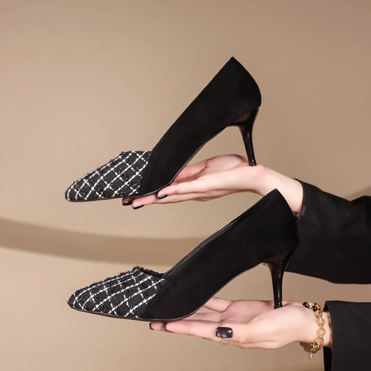 Point Toe Suede Pumps - Lilixa.store