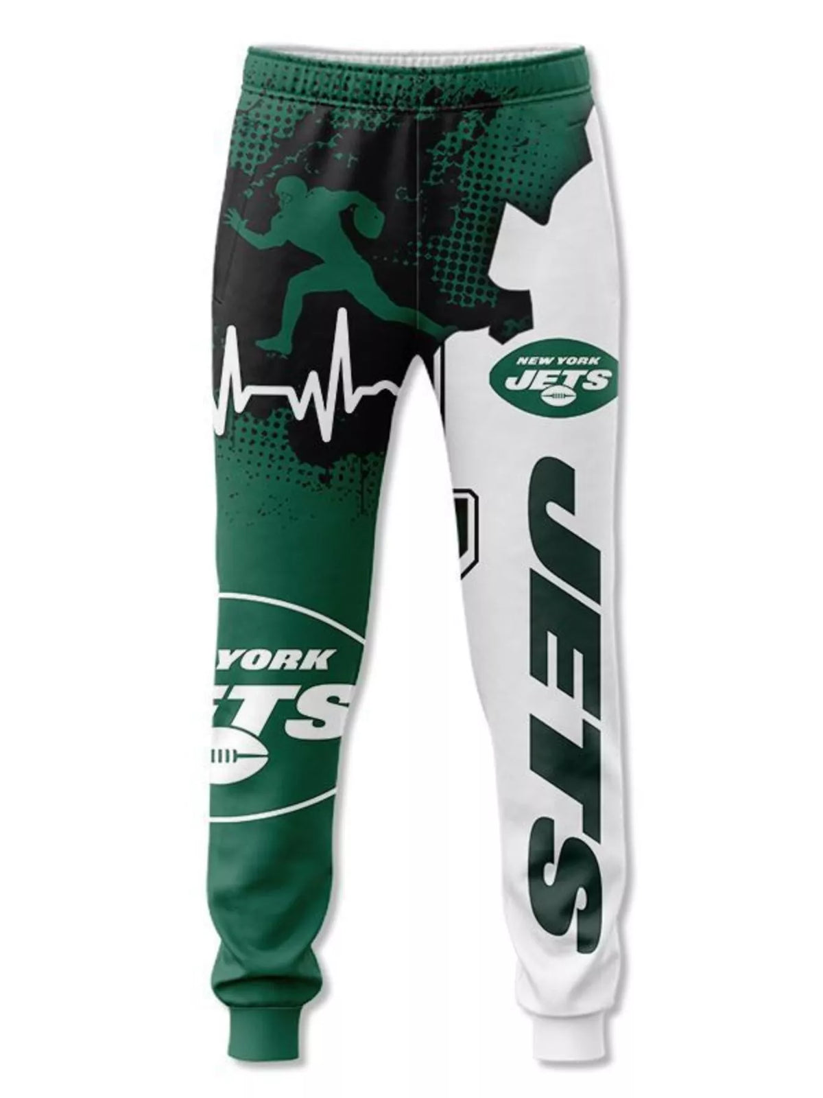 Men's Full Size Printed Loose Fit Joggers Plus Size