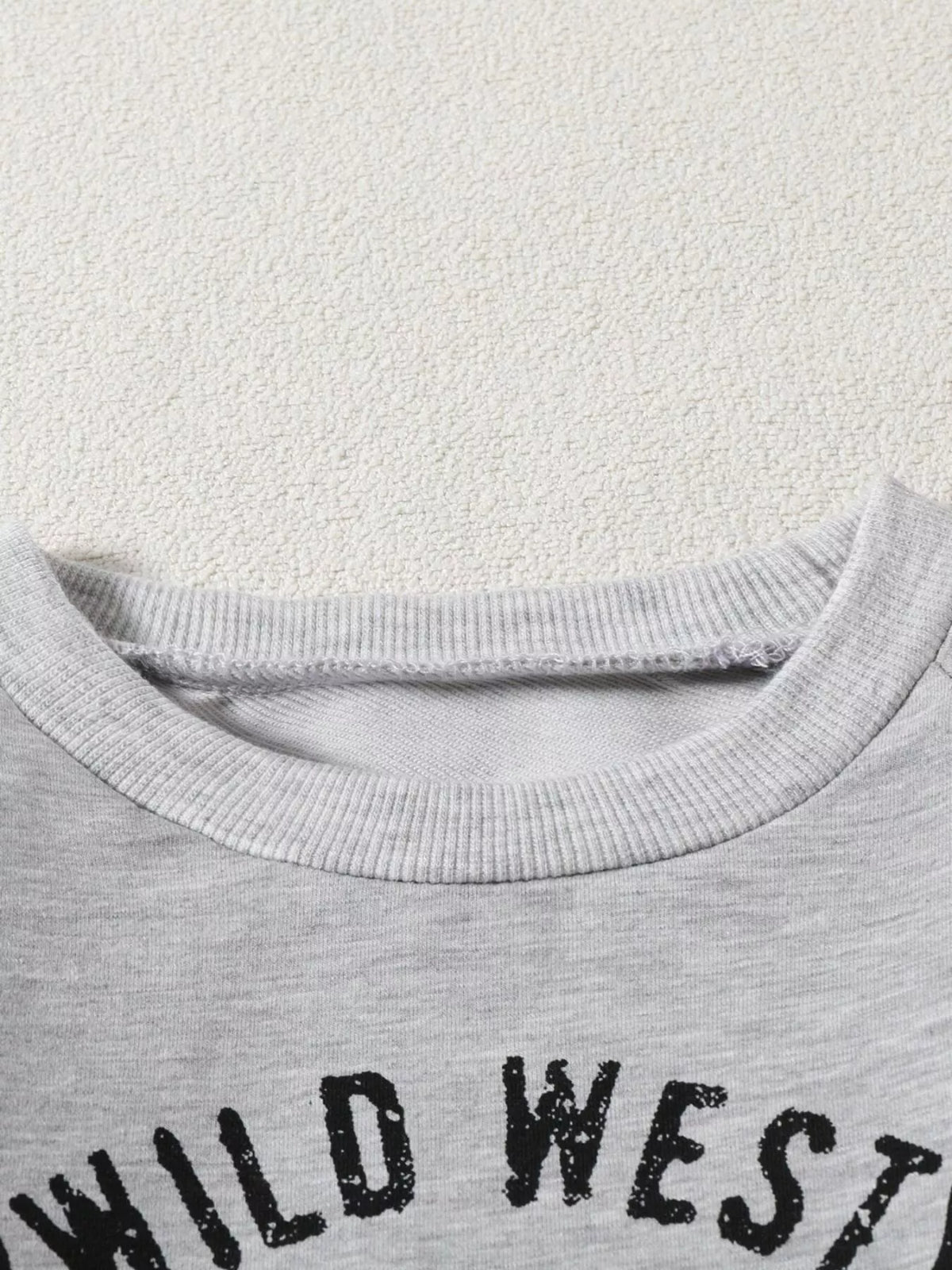 Children's Graphic Round Neck Sweatshirt - Lilixa.store