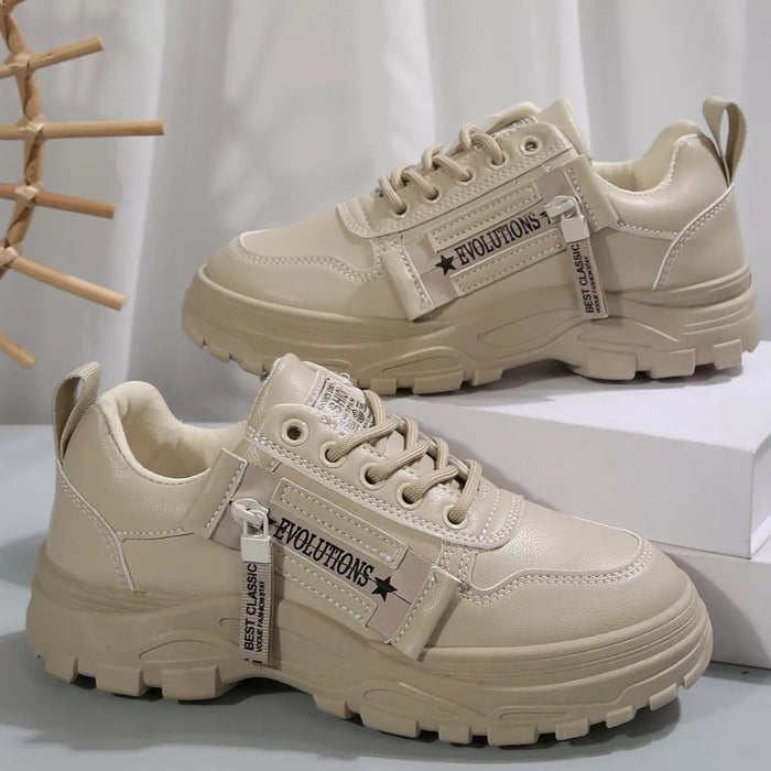 Lace Up Round Toe Athletic - Lilixa.store