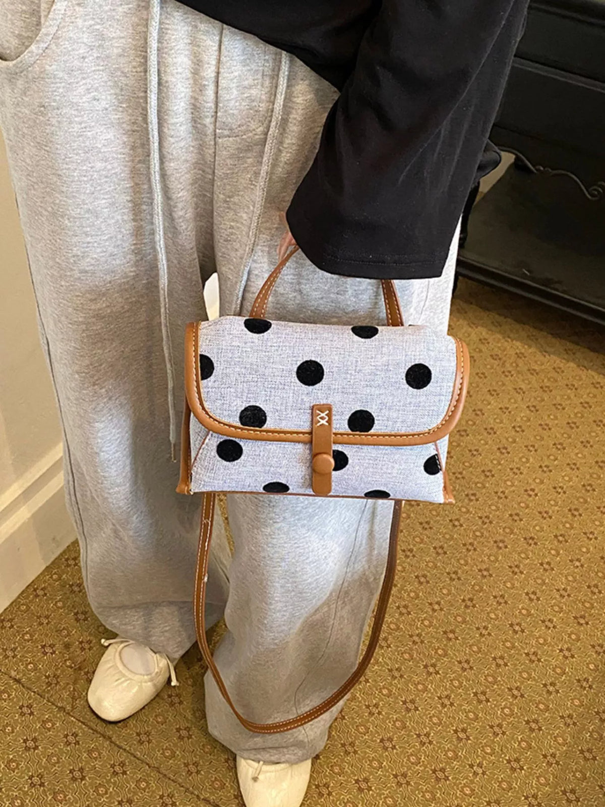 Polka Dot Crossbody Bag