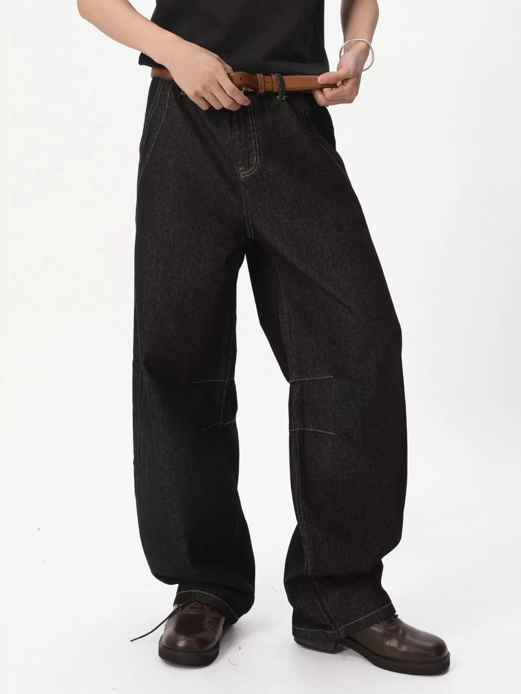 Men's Wide-Leg Jeans - Lilixa.store