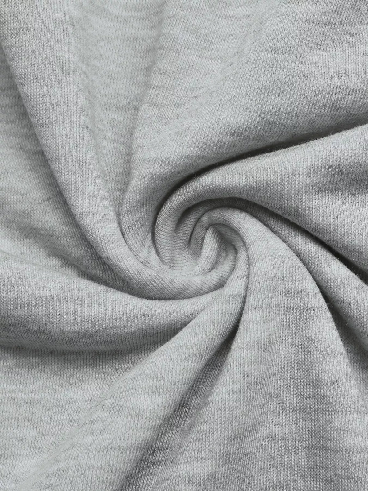 Dropped Shoulder Long Sleeve Hoodie in Gray, view 10