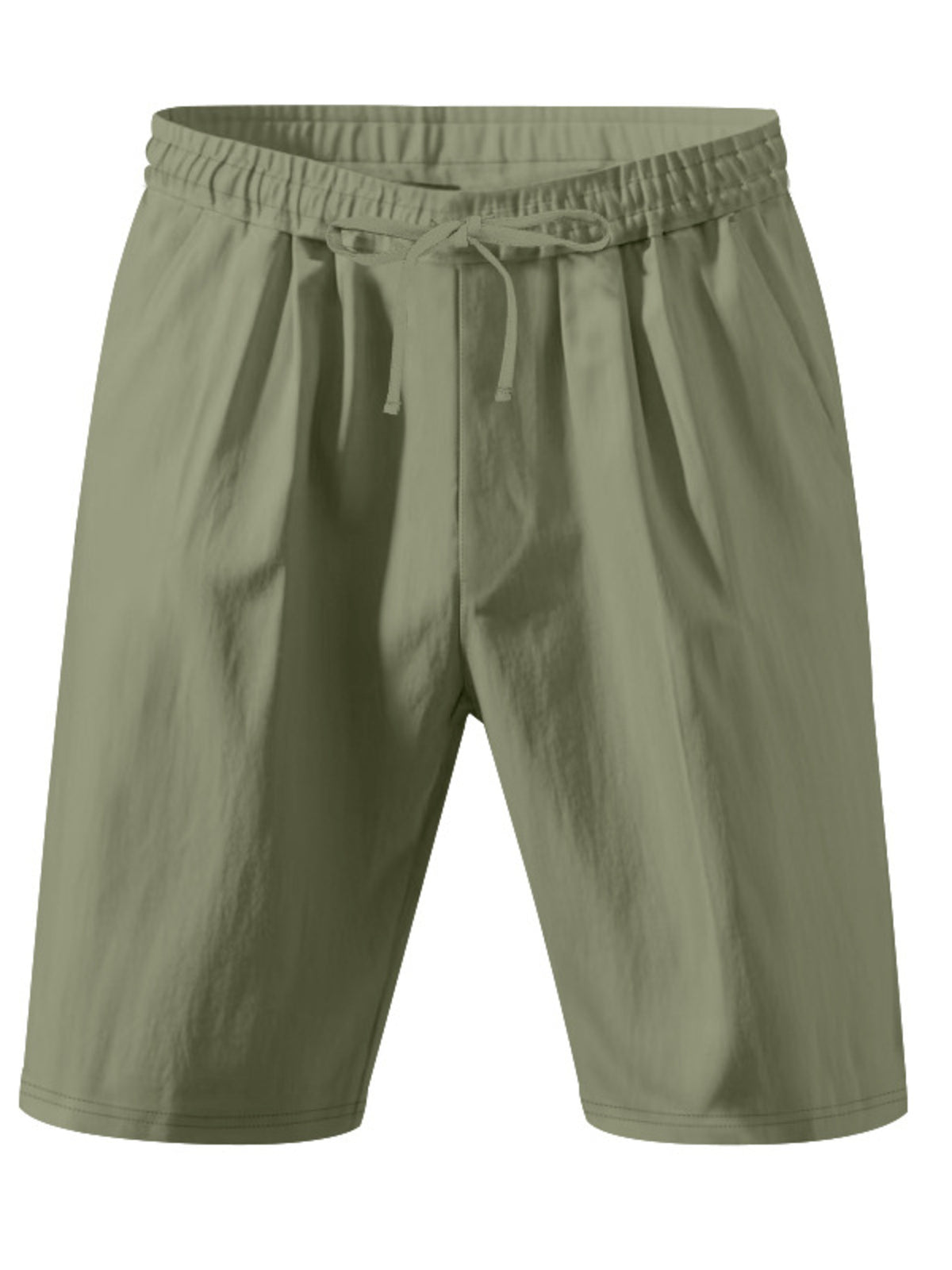 Men's Full Size Drawstring Shorts with Pockets Plus Size