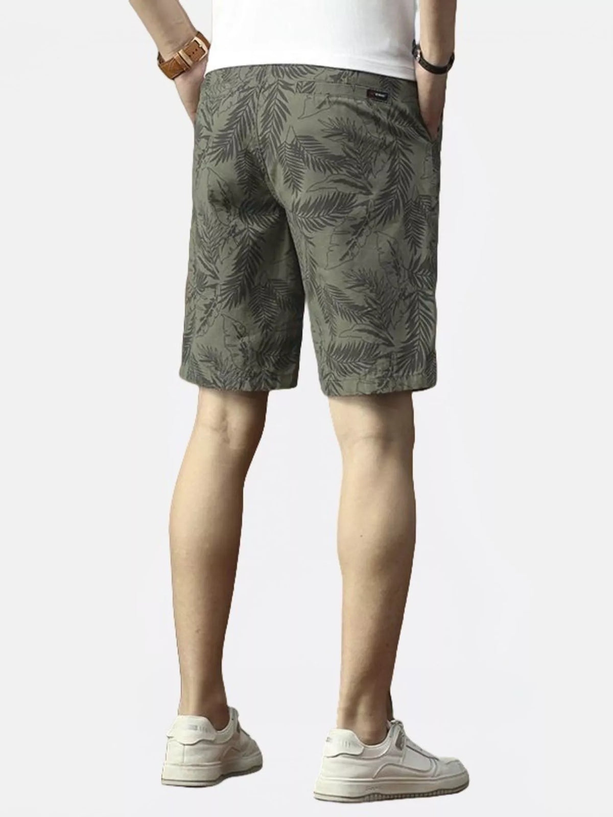 Men's Printed Loose Fit Shorts, view 3