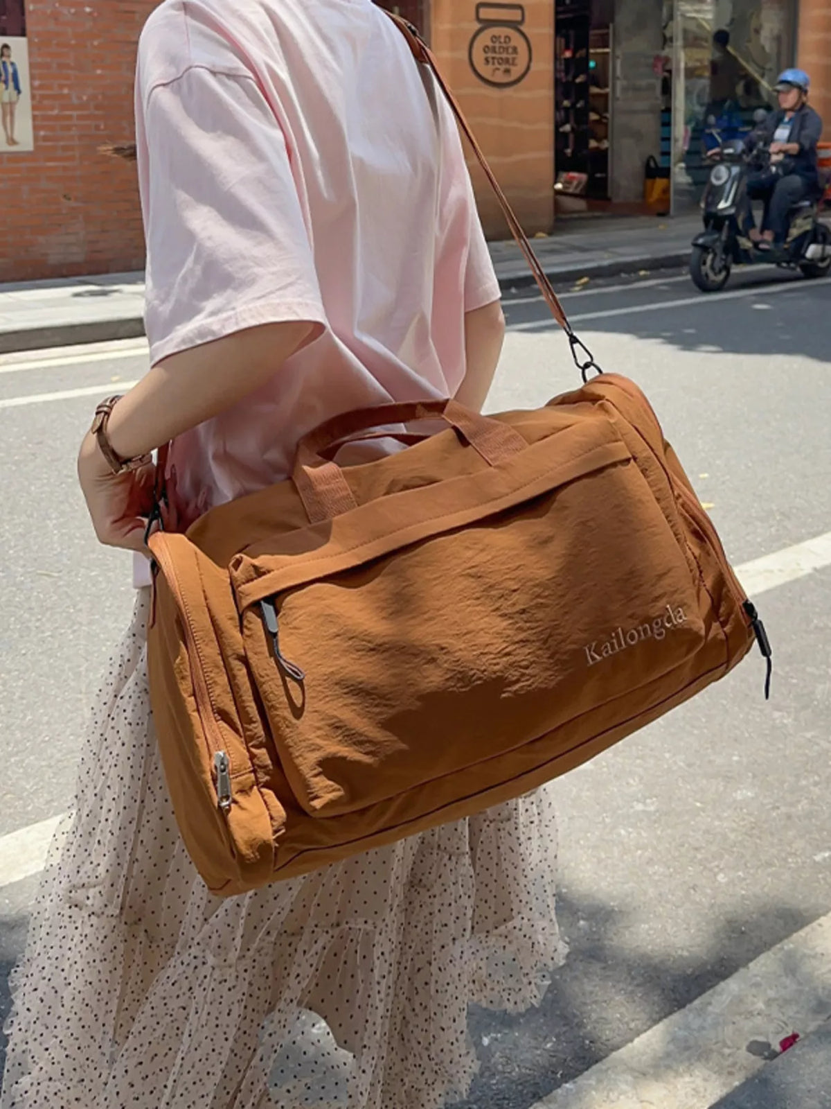 Oxford Cloth Duffel Bag - Lilixa.store