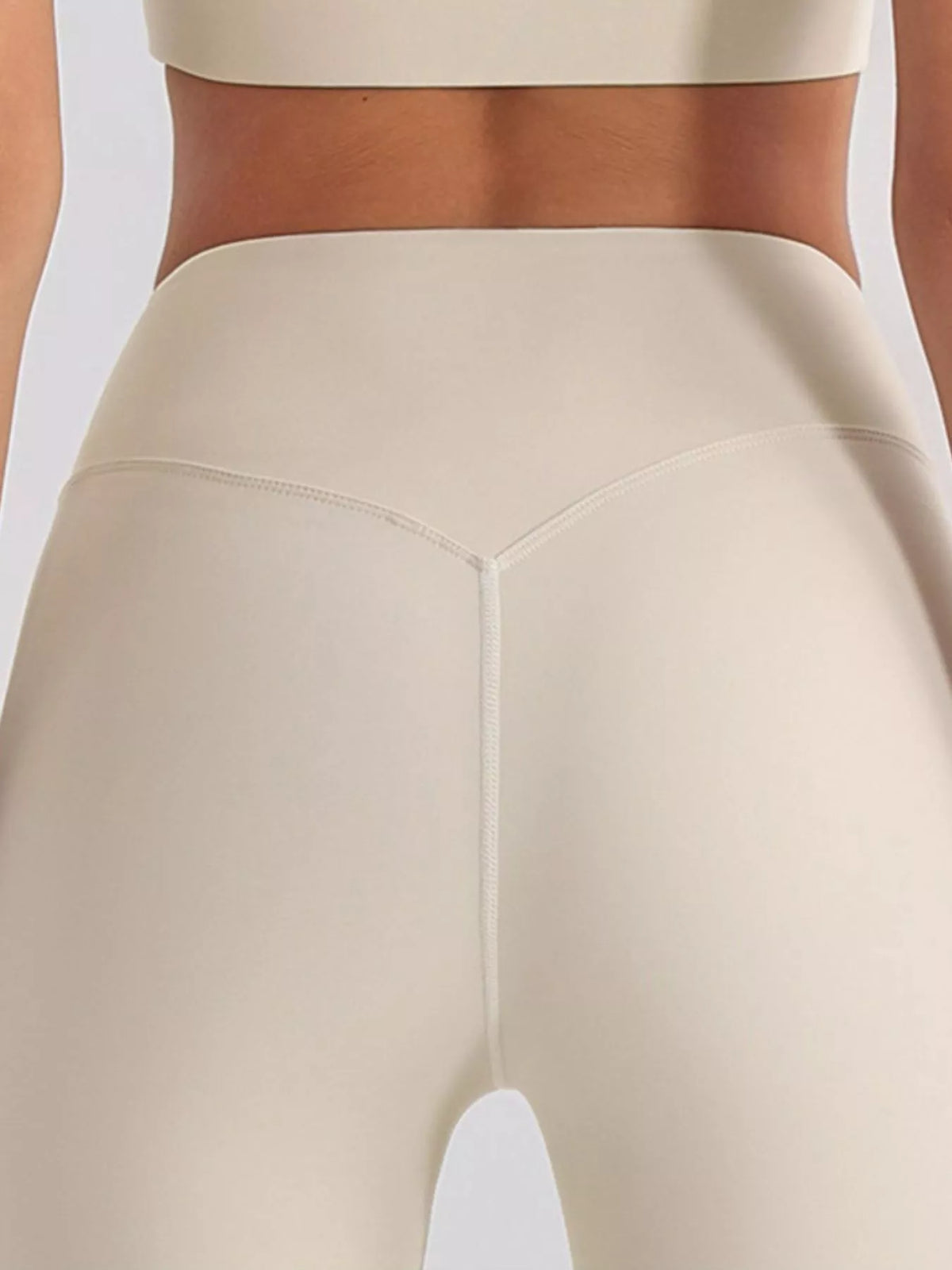 Seamless Criss-Cross V-Neck Tank and Leggings Active Set - Lilixa.store
