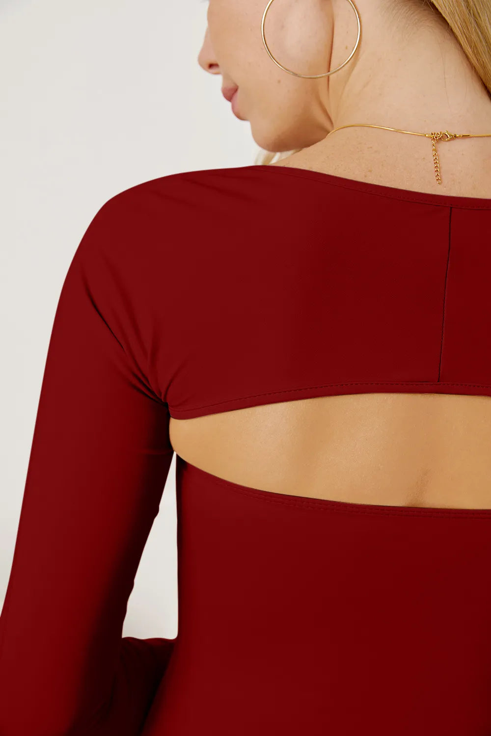 Cutout Raglan Sleeve Bolero and Tube Top, view 12