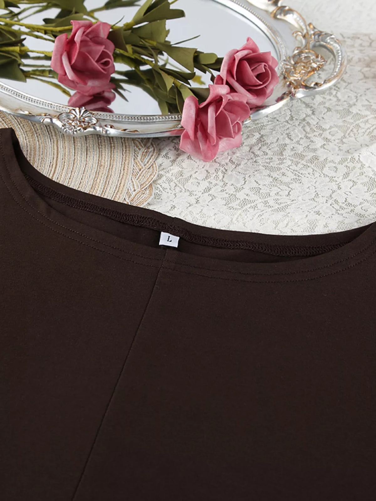 Oversized Long Sleeve Top and Shorts Lounge Set - Lilixa.store