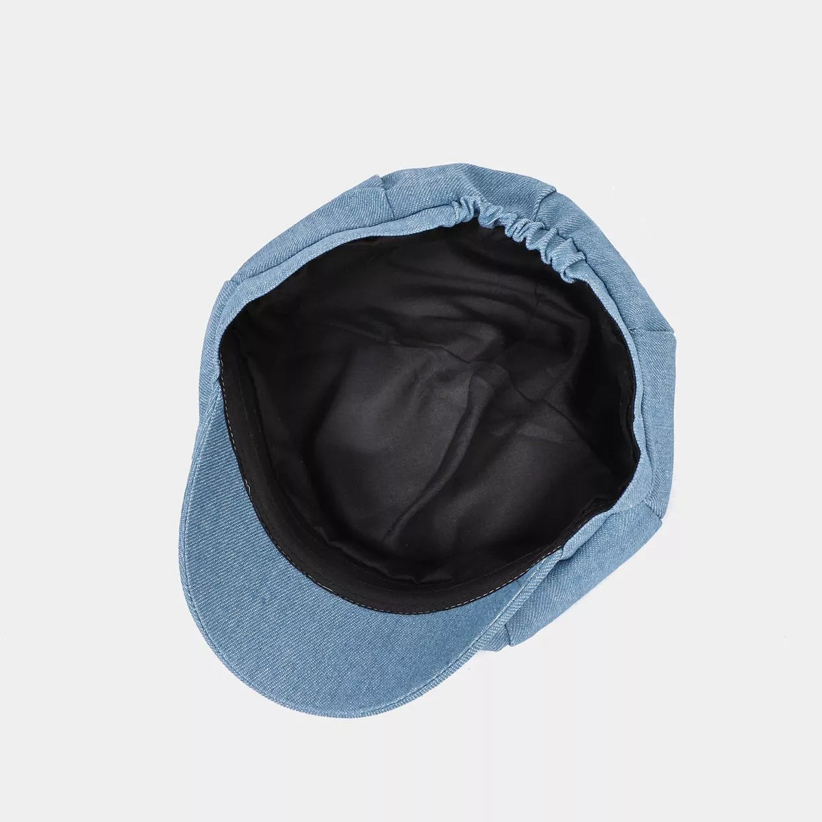 Vintage Style Denim Newsboy Hat - Lilixa.store
