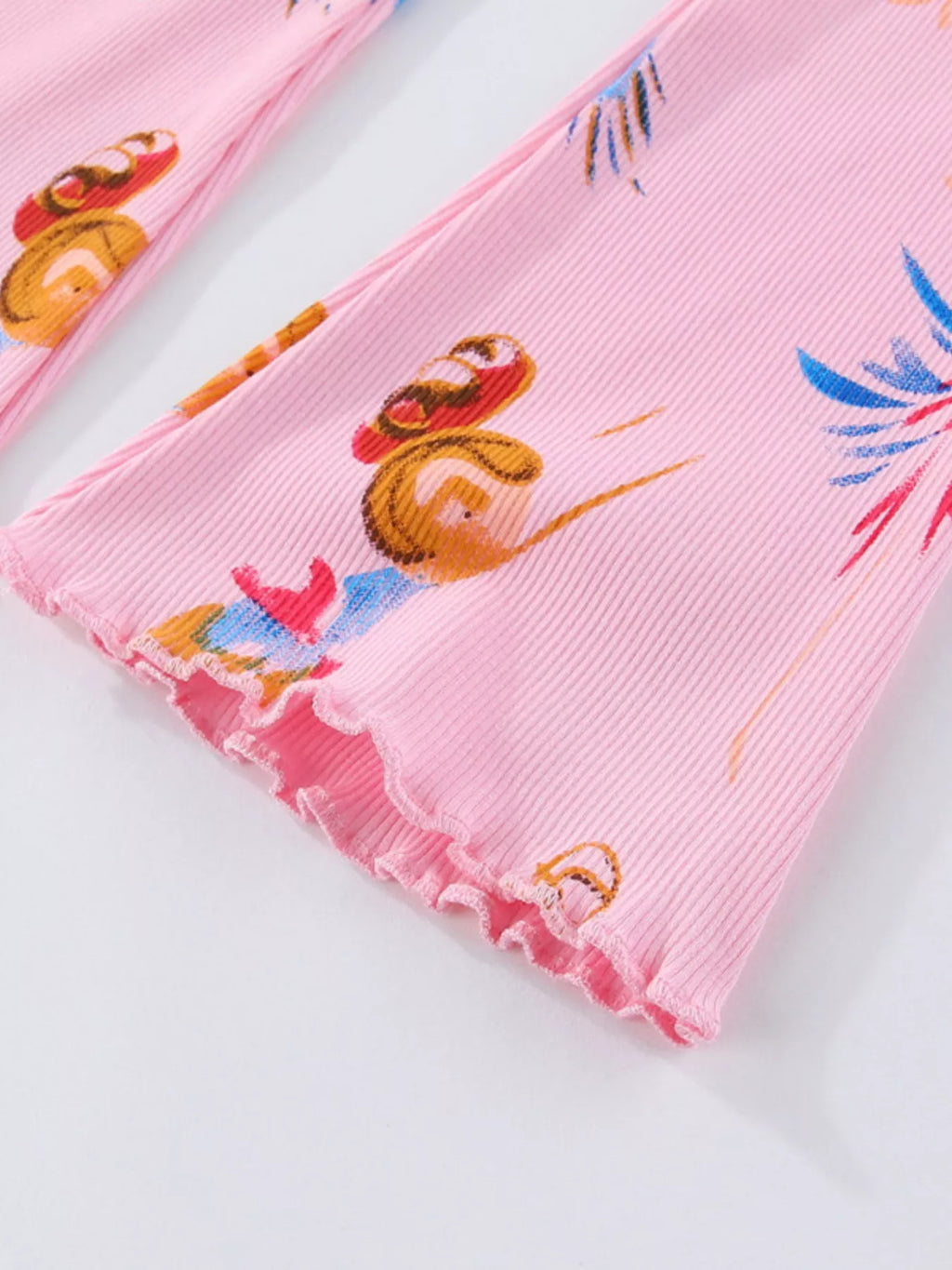 Children's Fairy Print Flared Leggings - Lilixa.store