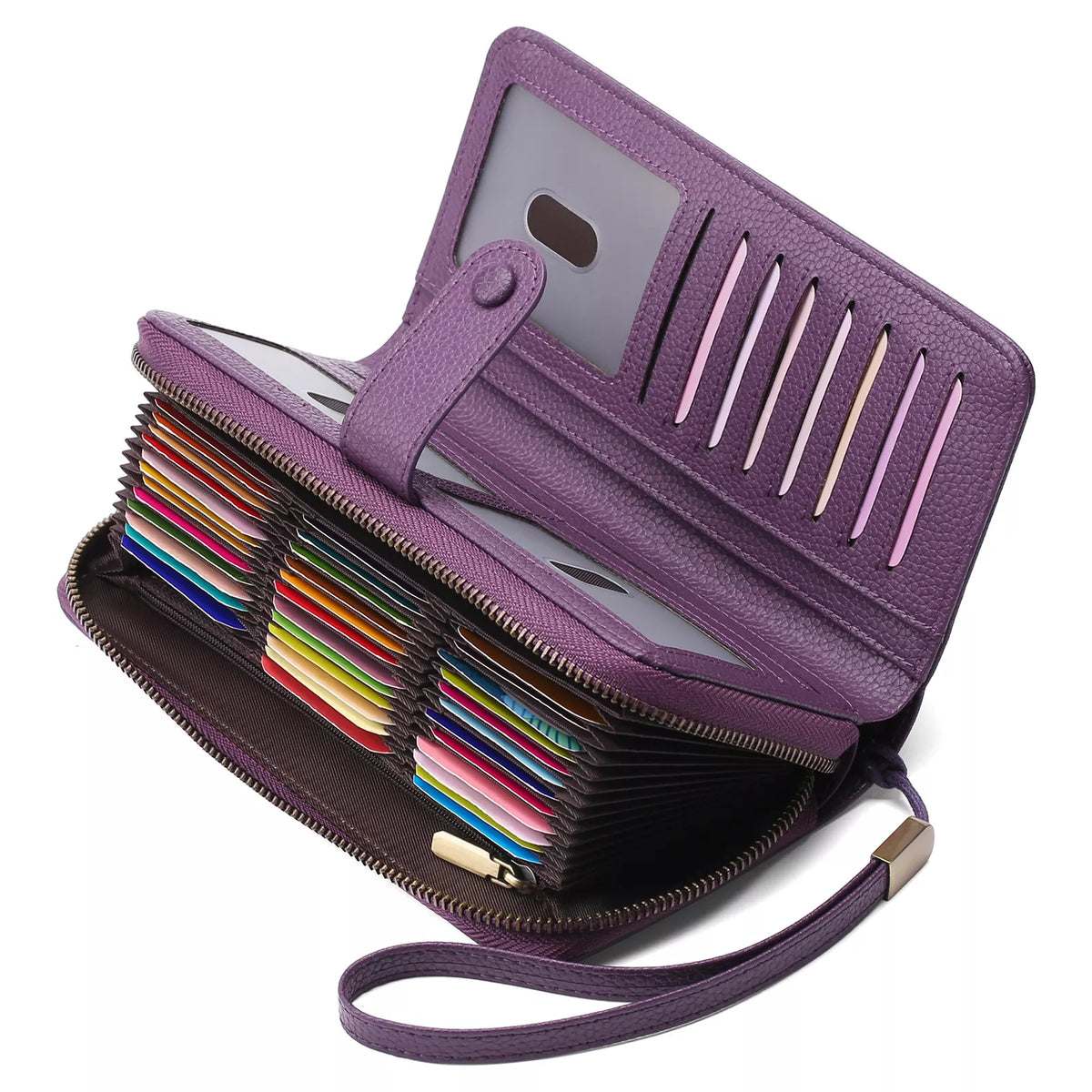 Leather Long Wallet - Lilixa.store