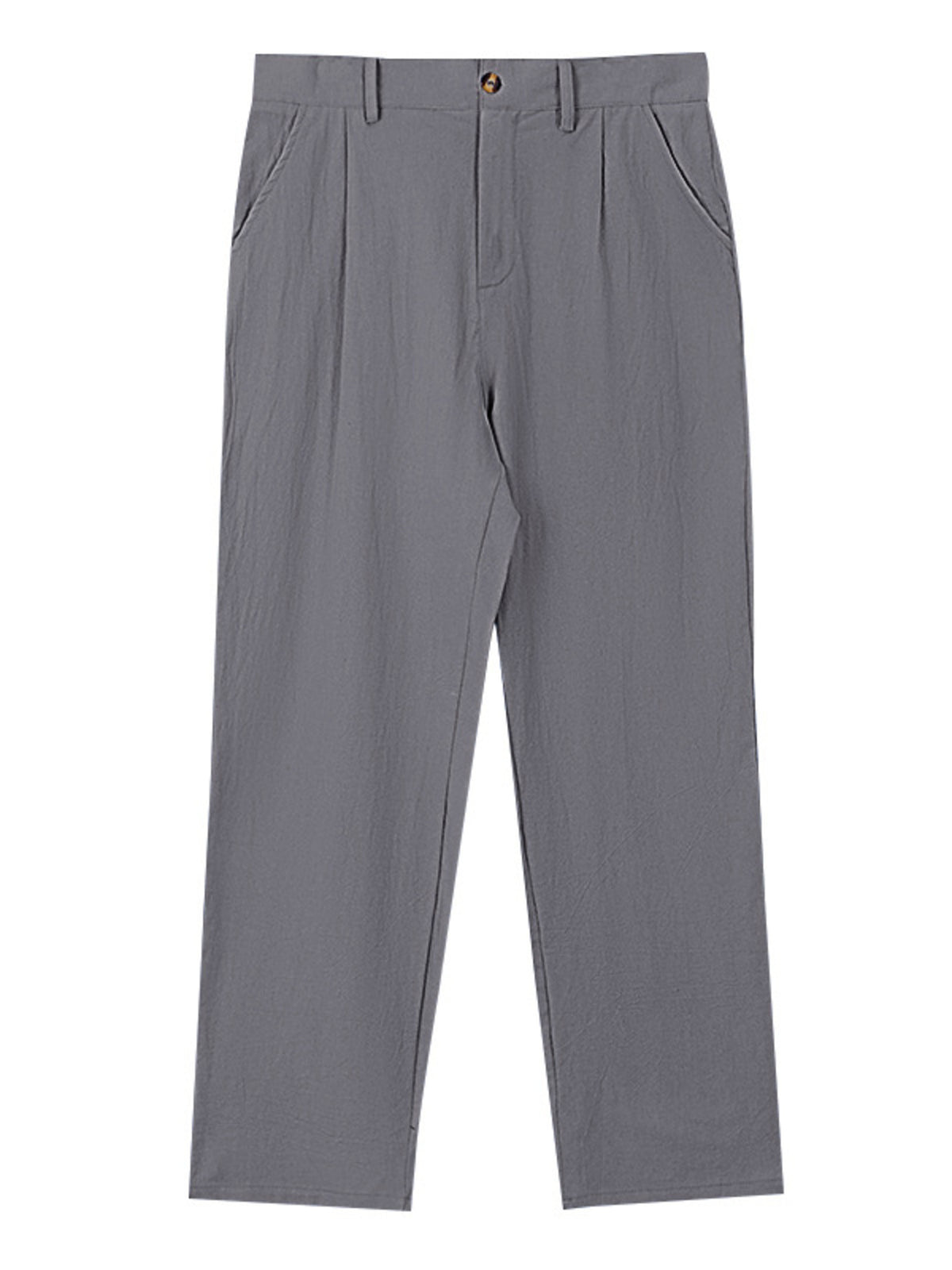 Men's Full Size Relaxed Fit Pleated Pants Plus Size, view 7