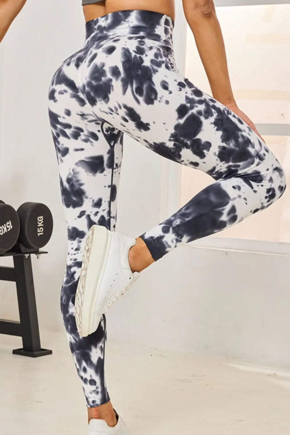 Tie-Dye High Waist Active Leggings - Lilixa.store