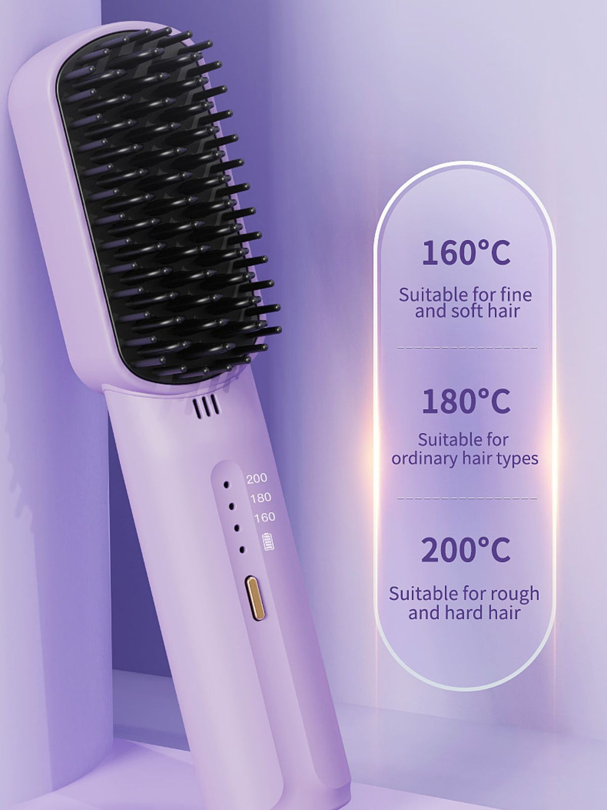 Fast Heating Straightening Comb - Lilixa.store
