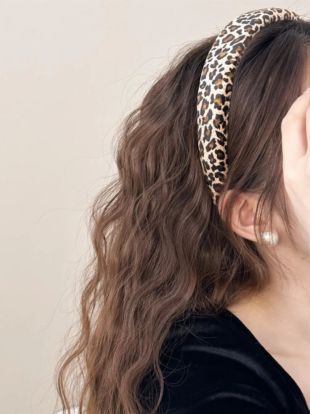 Leopard Polyester Wide Headband - Lilixa.store