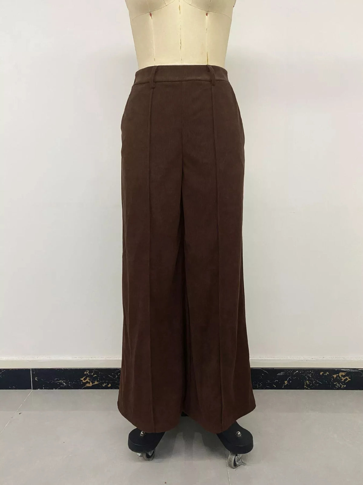 High-Waisted Wide-Leg Pants