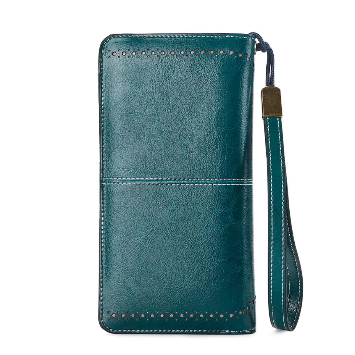 Vintage Style Leather Long Wallet - Lilixa.store