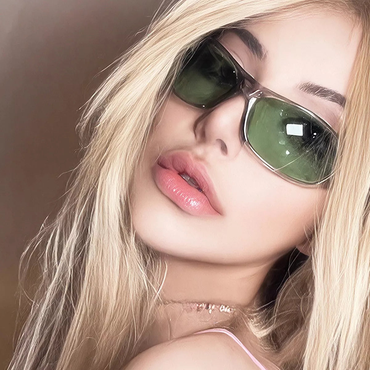 Rectangular Tinted Sunglasses – image 1 | Lilixa Spooky Season