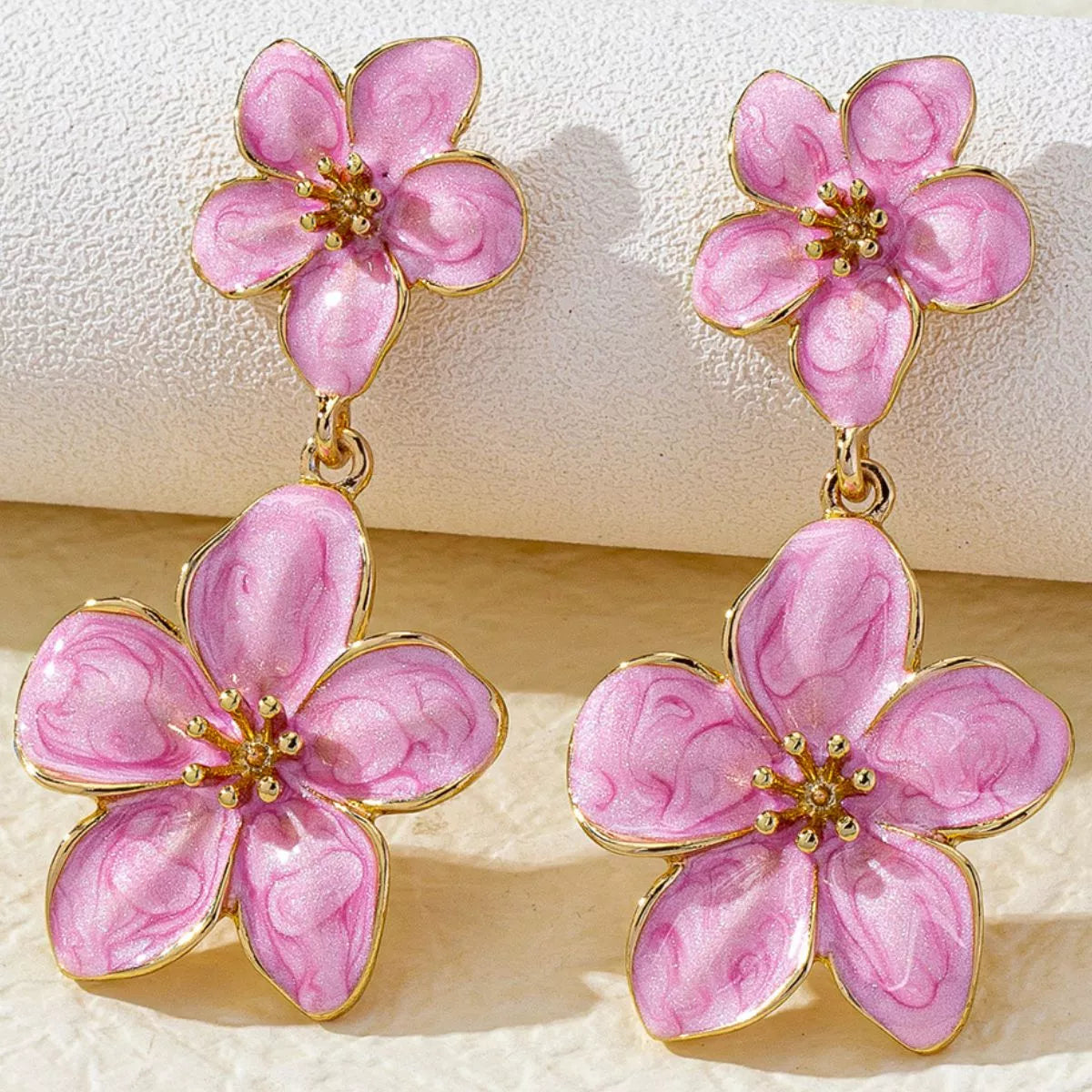 Flower Dangle Earrings - Lilixa.store