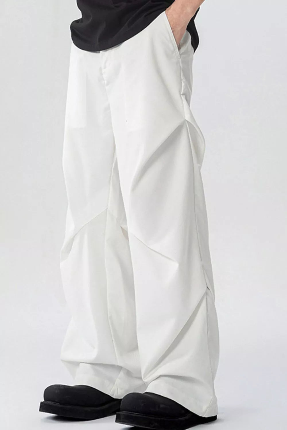 Men's Full Size Wide Leg Pants Plus Size