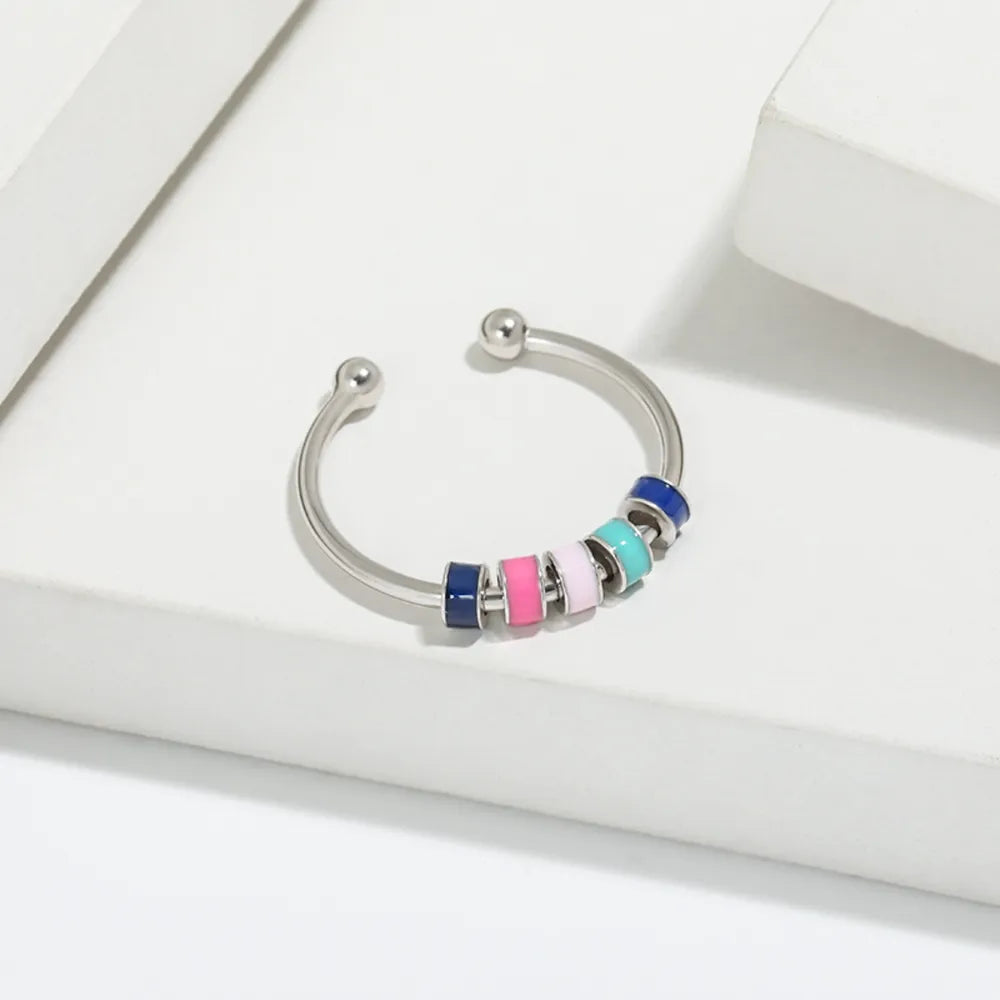 925 Sterling Silver Oil Drip Ring - Lilixa.store