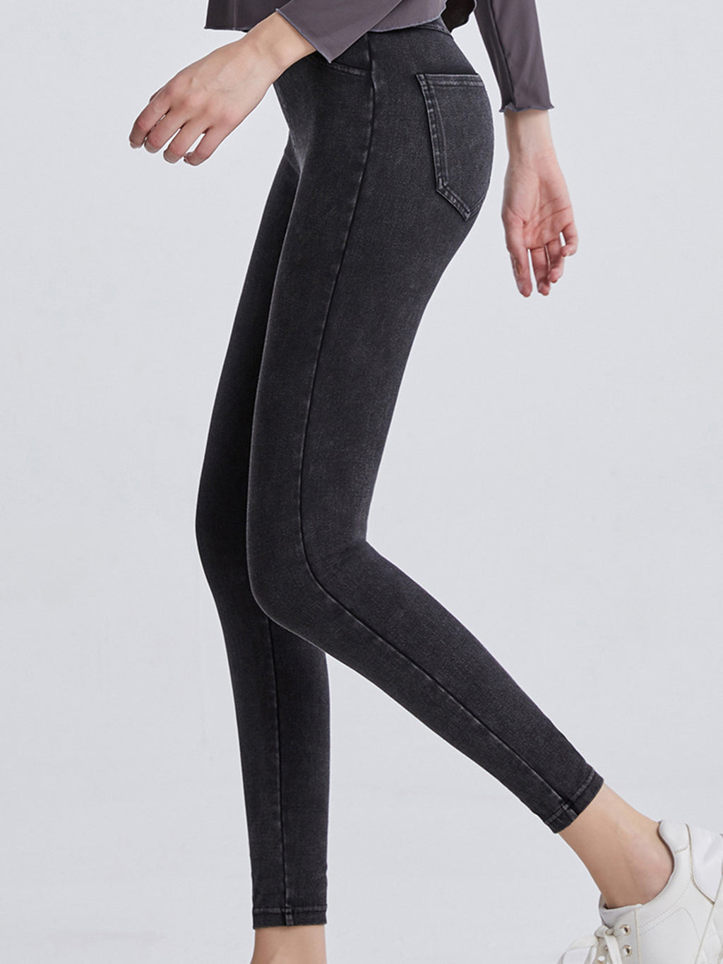 Wide Waistband Sports Leggings - Lilixa.store