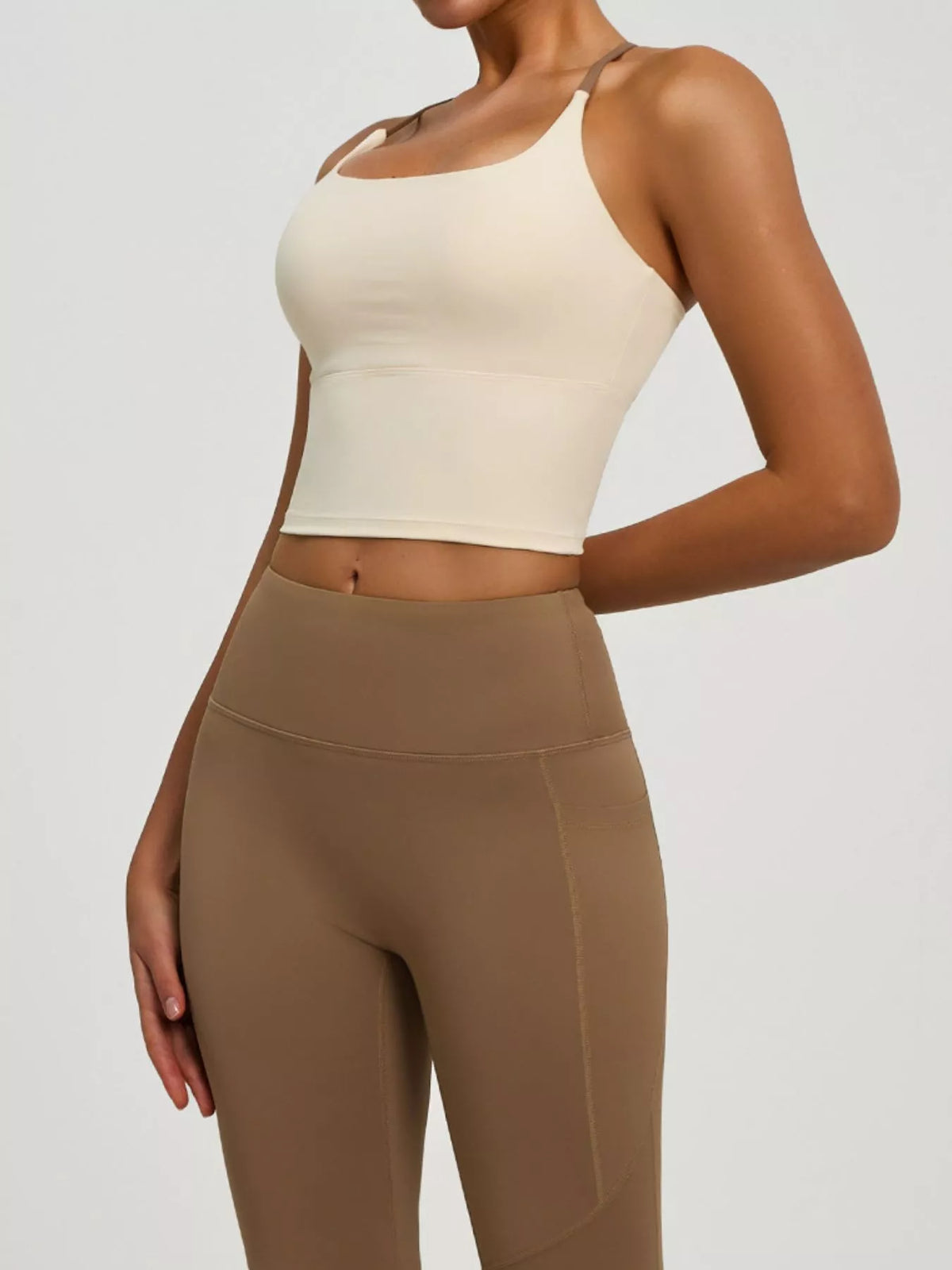 Criss-Cross Back Active Bra, view 7