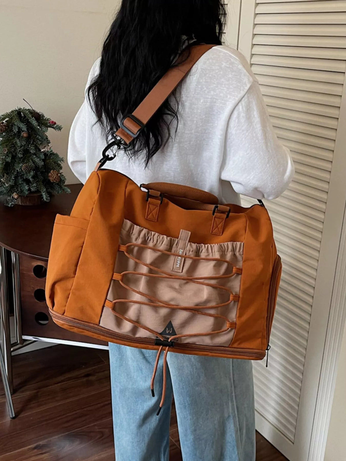 Duffel Bag with Multiple Pockets - Lilixa.store