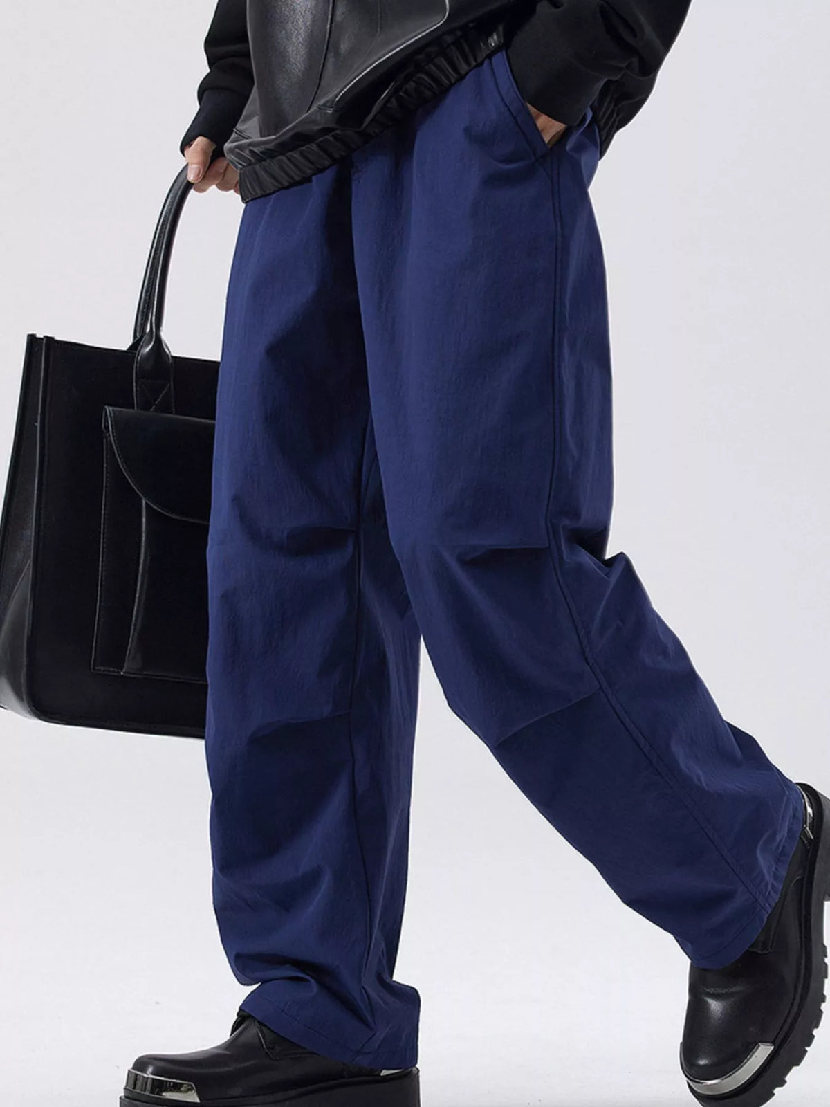 Men's Full Size Loose Fit Cargo Pants Plus Size, view 3