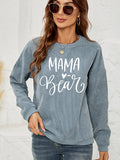 MAMA Graphic Round Neck Sweatshirt - Lilixa.store